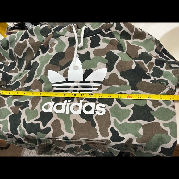 Mens Adidas Camouflage Hoodie Size Medium - Picture 7 of 7